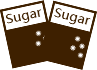 Sugar-coated Sugar Bars
